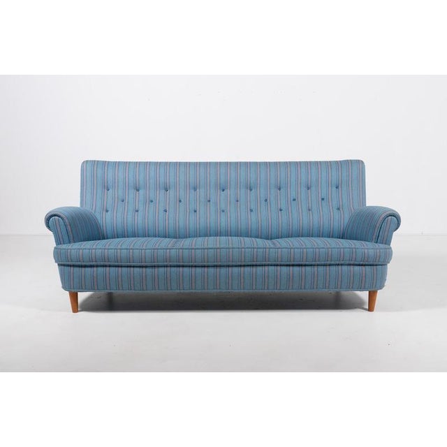 Home Evening Sofa by Carl Malmsten & O.H. Sjögren For Sale - Image 11 of 12