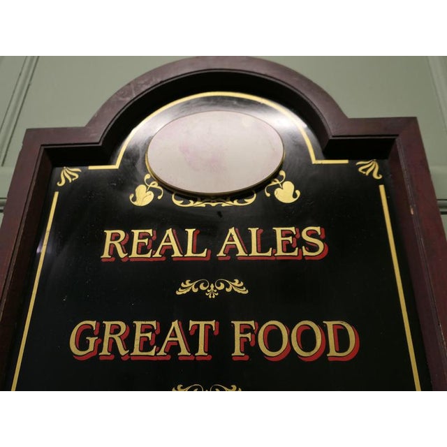 Restaurant Traditional Greeting Sign, 1960 For Sale - Image 3 of 7