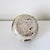 Wabi Sabi Studio Pottery Sculptural Rounded Bud Vase With Strokes of Mottled Brown & Ivory Drip Glaze For Sale - Image 16 of 16