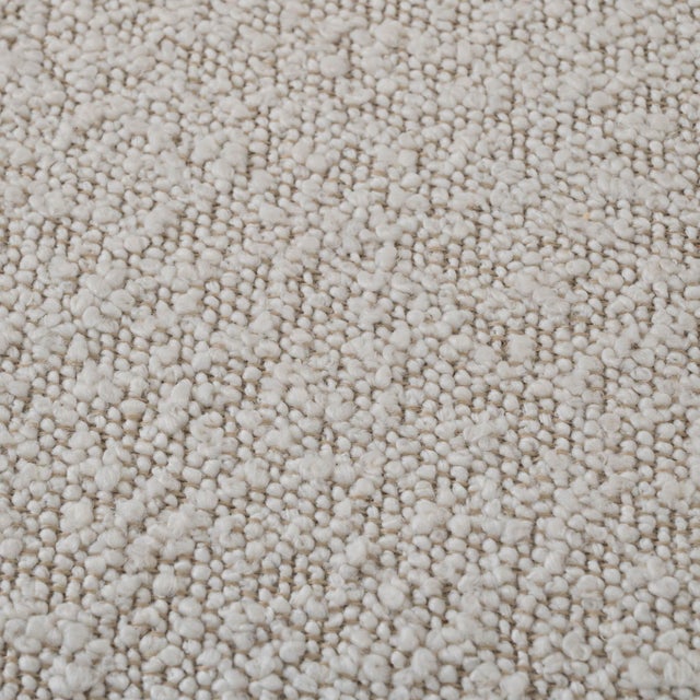 Mid-Century Modern Mid-Century French Oak and Boucle Sofa For Sale - Image 3 of 12