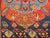 19th Century Antique Caucasian Kazak Area Rug, Handwoven Wool, Geometric Medallion Design, Late 1800s, 4' x 5' For Sale - Image 5 of 18