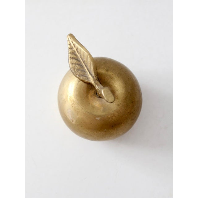 Mid-Century Brass Apple Bell For Sale - Image 10 of 12