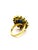 Bochic “Orient” Vintage Rose Cut Diamond & Tanzanite Ring Set 18K Gold & Silver For Sale - Image 10 of 10