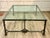 Vintage Giacometti Style Sculptural Iron & Glass Coffee Table For Sale - Image 12 of 15