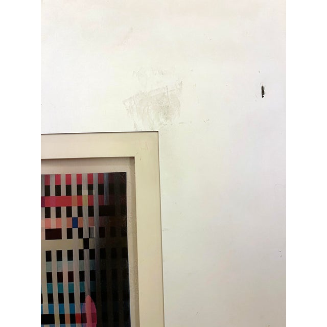 Yaacov Agam — "Under Seascape" Signed Kinetic Agamograph, Ed. 10/99 For Sale In Los Angeles - Image 6 of 6