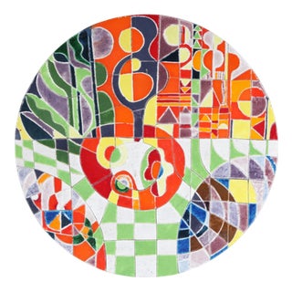 Ceramics Artwork from the ABN Building, Netherlands, 1970 For Sale