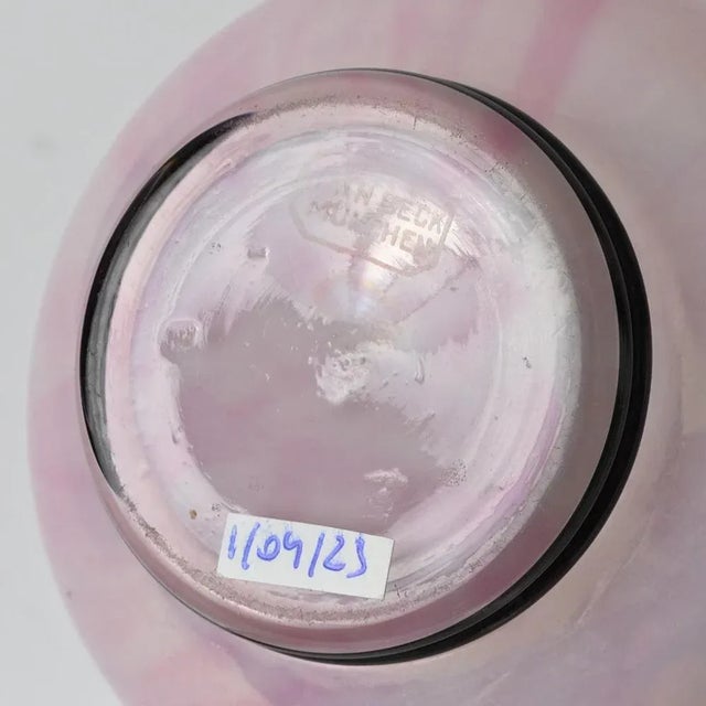 Spatter Glass Vases from Jean Beck, 1920s, Set of 2 For Sale - Image 6 of 11