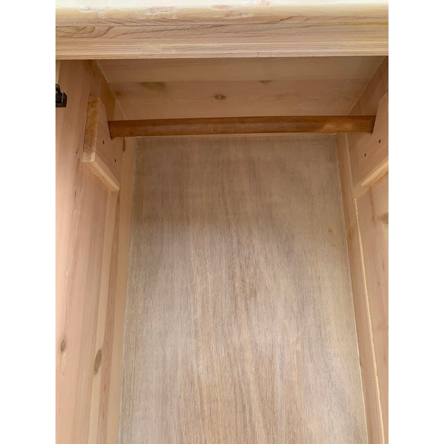 Natural Wood Armoire Chairish