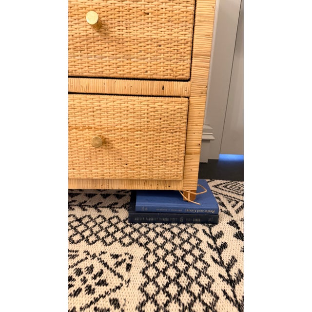 Wood Hayes 4 Drawer Mini Dresser For Sale - Image 7 of 9