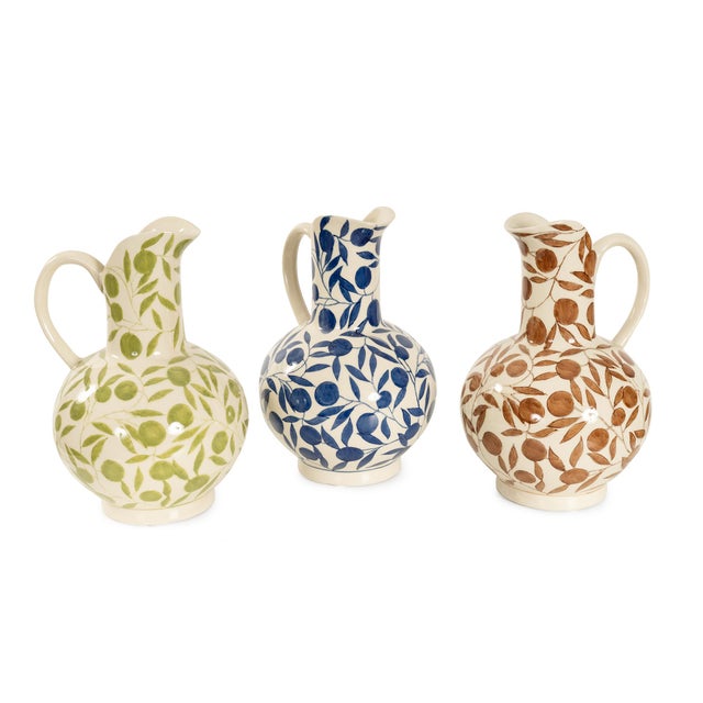 Olivia Water Pitcher Golden Brown For Sale - Image 10 of 11