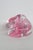 Pink Large Mid Century Style Art Glass Paperweight Pink Swirl Clear Overlay 5193b For Sale - Image 8 of 13