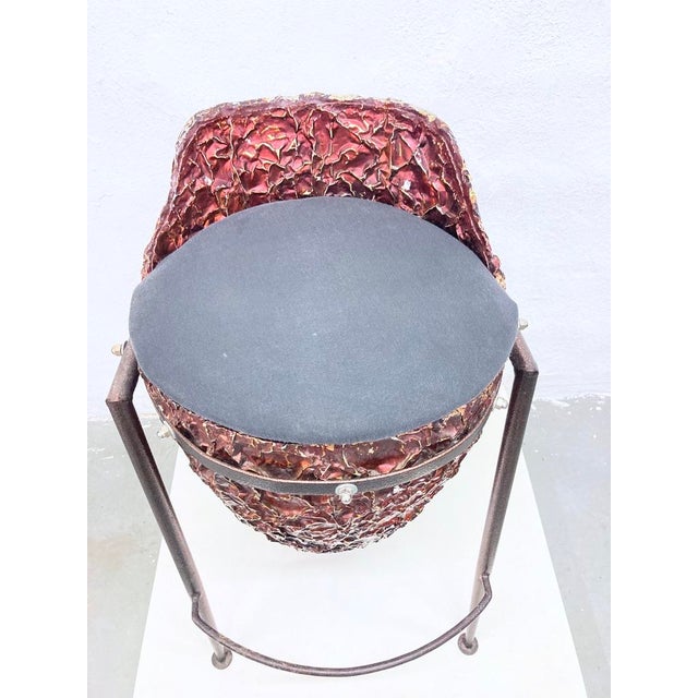 Postmodern Vintage Bar Stool, 1980s For Sale - Image 3 of 17