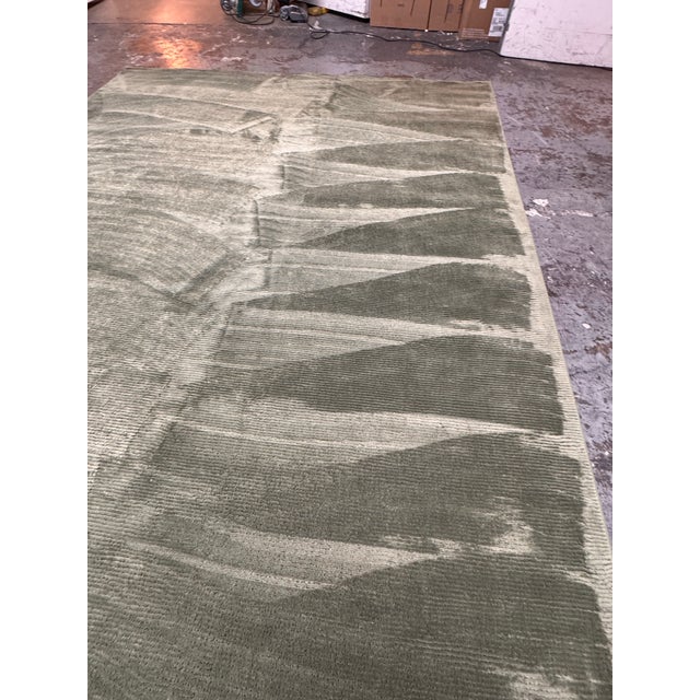 Green 8 Ft X 10 Ft Safavieh Revive Collection Solid Area Rug For Sale - Image 8 of 12