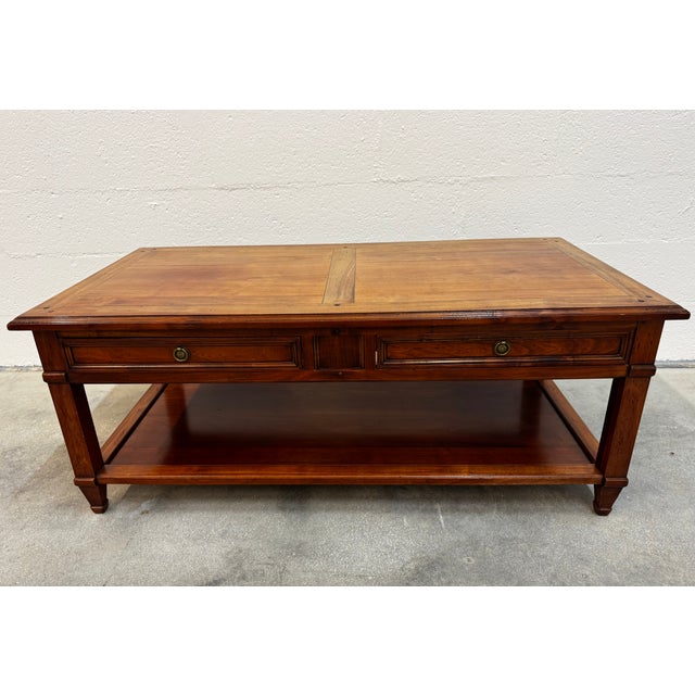 Directoire Style Coffee Table in Wood, 1960s For Sale - Image 18 of 18