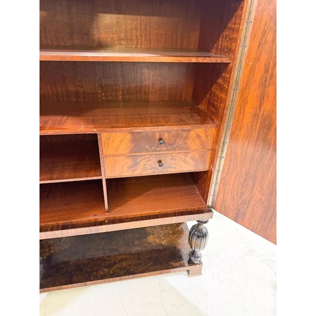 Mid-Century Swedish Wooden Cabinet, 1940s For Sale - Image 3 of 8