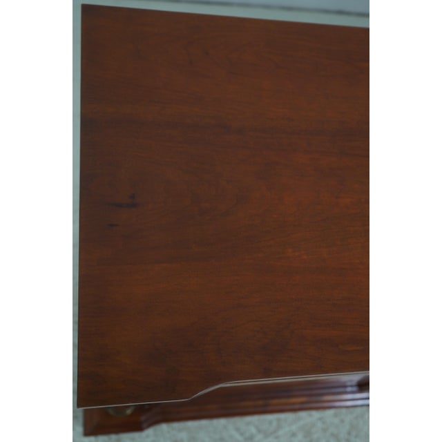 Ethan Allen French Empire Cherry Sideboard For Sale - Image 14 of 18