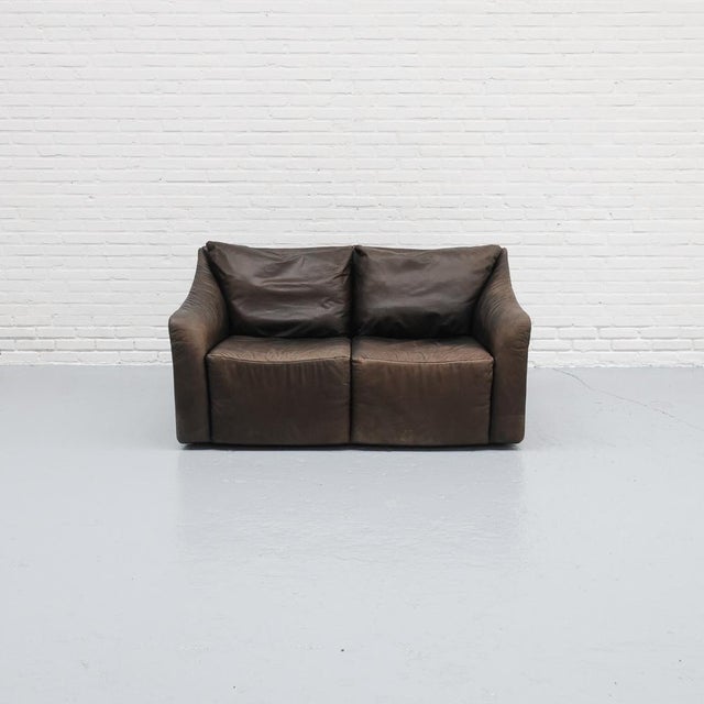 Leather Two-Seater Sofa from COR, 1970s For Sale - Image 15 of 15