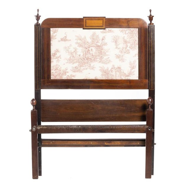 Quenn Mary Bed in Wood, 19th Century For Sale - Image 6 of 6
