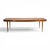 Brown Young Manufacturing Vintage Mid Century Modern Walnut Dining Table and 2 Leafs C. 1960s For Sale - Image 8 of 8