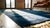 1930s Blue Navy Floral Modern Antique Chinese Art Deco Carpet 8'10" X 11'8" Handknotted Wool Rug For Sale - Image 14 of 15