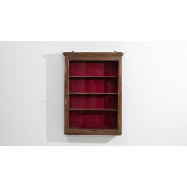 19th Century Wall-Mounted Vitrine For Sale - Image 9 of 12