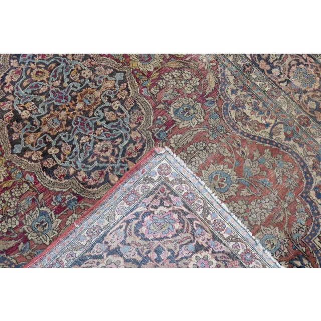 Traditional Antique Tehran Rug 4'6'' x 6'10'' For Sale - Image 3 of 11