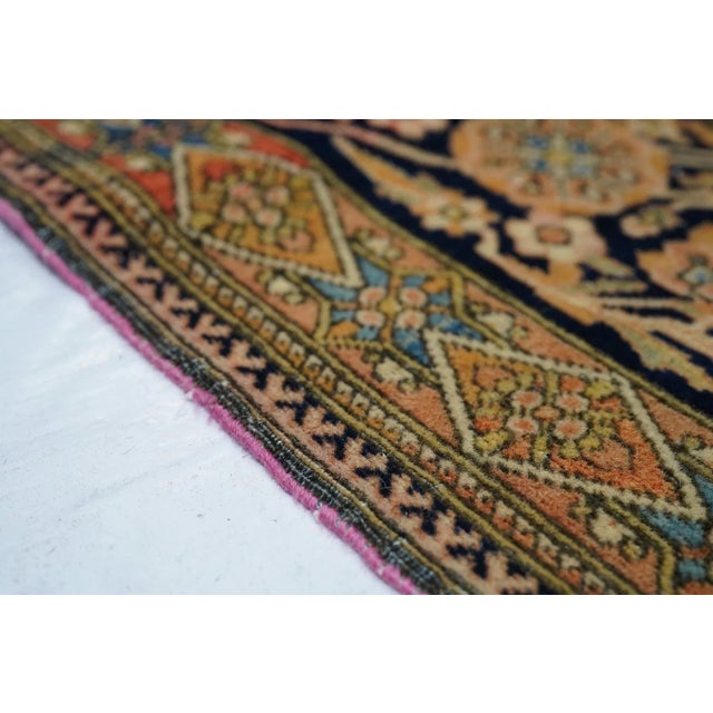 Late 18th Century Antique Mohtasham Kashan Rug 4'6'' X 6'6'' For Sale - Image 5 of 10