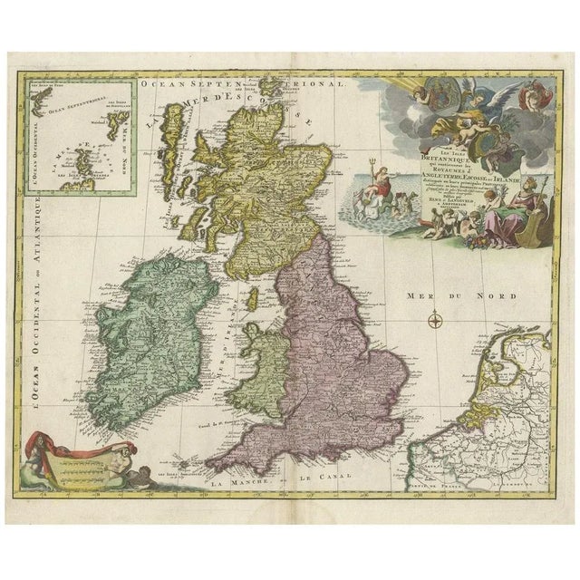 Late 18th Century Map of the UK and Ireland, 1786 For Sale - Image 5 of 5