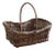 Rustic Vintage Twig Basket For Sale