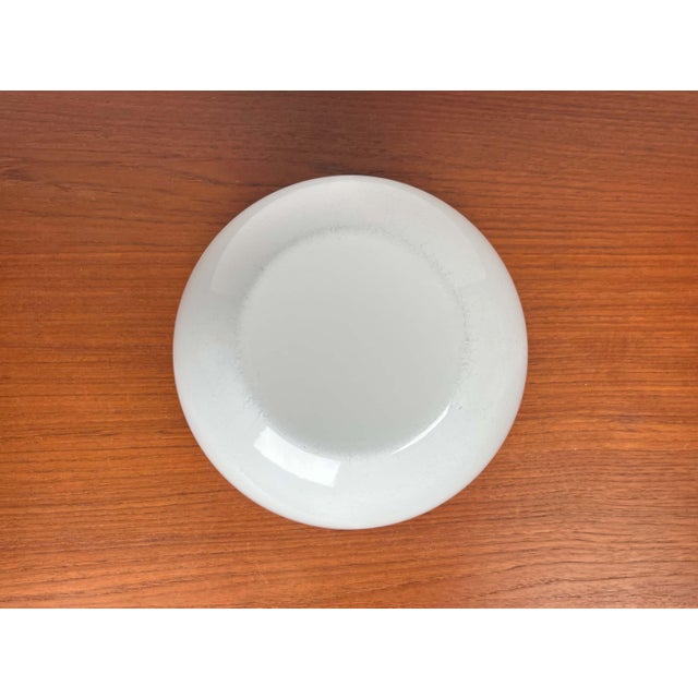 Mid-Century Modern Danish Large White Enamel Bowl, 1960s For Sale - Image 13 of 17