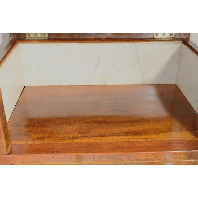 Wood Antique Louis Philippe Style Washstand / Vanity For Sale - Image 7 of 10
