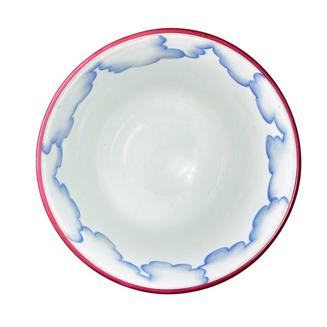 Art Deco Gio Ponti for Richard-Ginori, Alata Footed Vase, Pittoria Di Doccia, 1927 For Sale - Image 3 of 4