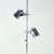 Mid-Century Modern Vintage Chrome Double Spotlight Floor Lamp from Combi Lux, Czechoslovakia, 1970s For Sale - Image 3 of 14