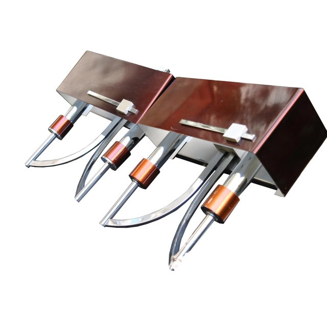 Vintage Wall Lights from Stilnovo, 1960s, Set of 2 For Sale - Image 9 of 13