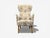 Carl Gustaf Hiort af Ornäs, Finnish Mid-Century Modern, Armchair, Fabric, Lacquered Wood, Finland, 1940s A single floral...