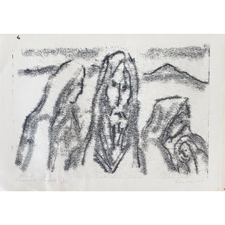 Stanley Lewis, "Desert People" from Wanderers Illustrations 112/225, 1964 For Sale