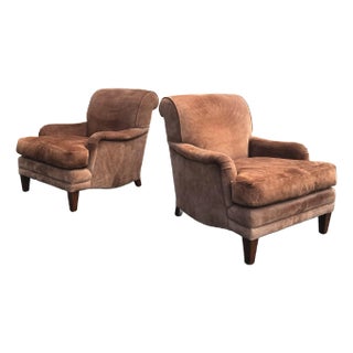 George Smith Minster Style Chairs - Set of 2 For Sale