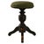 1900s French Wooden Adjustable Piano Stool With Upholstered Seat For Sale - Image 15 of 18