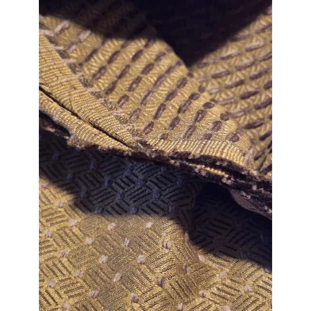Contemporary Gorgeous Worsted Italian Fabric-2 1/3yds For Sale - Image 9 of 11