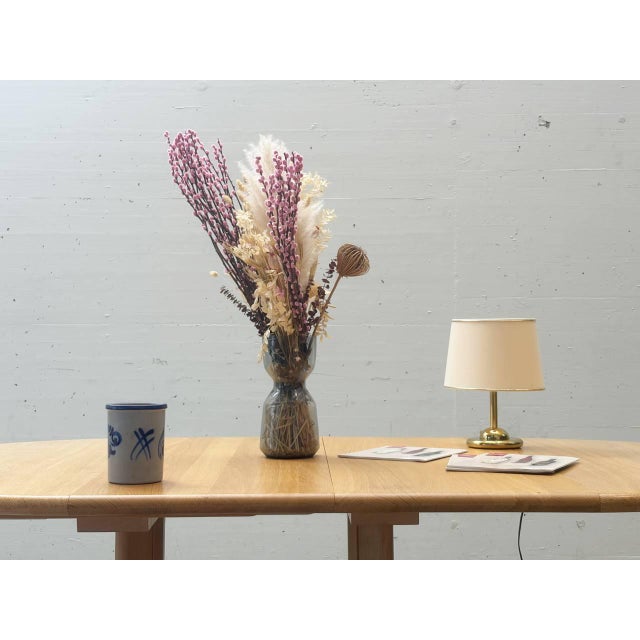 Vintage Swiss Extendable Table in Oak For Sale - Image 13 of 17