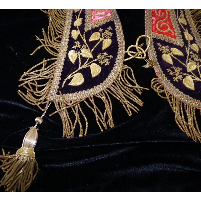 A rare, museum-quality 19th-century Masonic Officer’s Collar from the Grand Encampment of the Knights Templar (circa...