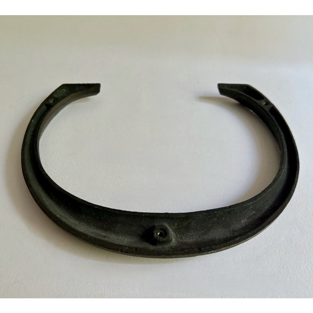 Antique Bronze Letter "C" Hanging Wall Signage For Sale - Image 14 of 16