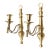 Vintage French Brass Sconces With Tassel Set of 2 For Sale