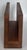 Mid 20th Century LastCHANCE!Mid 20th Century American Walnut Maritime Nautical Motif Napkin Holder For Sale - Image 5 of 10
