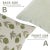 Fabdivine Artistic Block Kirti Print Linen Blend Pillow Cover- 24x24 For Sale - Image 4 of 5