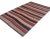 Striped Vintage Kars Kilim Rug For Sale - Image 4 of 6