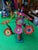 Up for consideration is a beautiful vintage wooden Mexican alebrije cactus sculpture. This would look lovely in your home,...