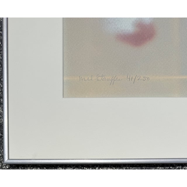 Light Gray "Inlet Harbour 1 & 2" Limited Edition by Mel Stauffer For Sale - Image 8 of 11