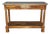 19th Century Empire Walnut Console Table For Sale