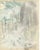 Grace Spongberg (American, 1906-1992) "Sabino Canyon - Ariz" oil pastel on paper, titled and estate stamp on reverse....